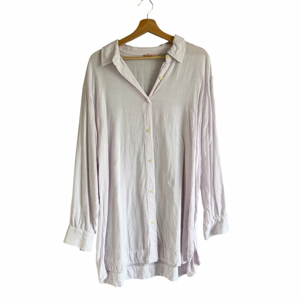 Eberjey nautico stripe sleepshirt Size Large